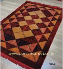 شرکت فرش سنتی قرمز روناسی ارزان کد 304