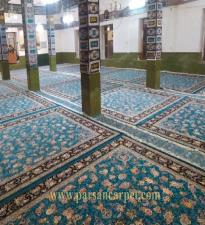 قیمت عمده فرش مسجدی درجه یک کاشان طرح افشان