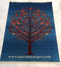 فرش سنتی 700 شانه ارزان قیمت کلاریس طرح انار