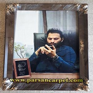 بافت عکس روی تابلو فرش ماشینی