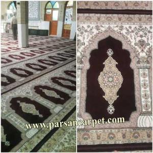 بهترین قیمت سجاده فرش محرابی در کارخانه فرش مسجدی