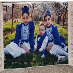 تابلو فرش سفارشی عکس شخصی هدیه ای زیباو ارزان