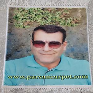 سفارش تابلو فرش چاپی عکس چهره