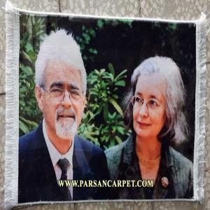 سفارش تابلو فرش هدیه خاص با عکس شخصی | تابلو فرش چاپی چهره