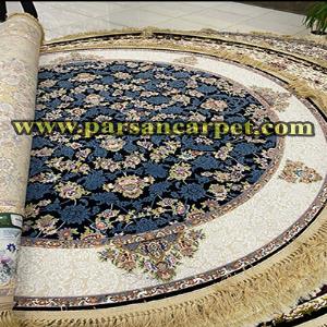 فرش ماشینی گرد | فرش گرد برای پذیرایی