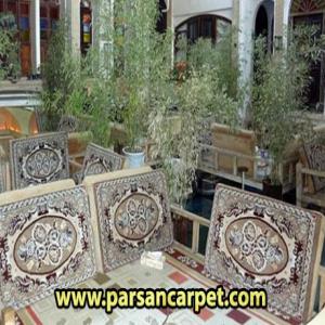 فروش عمده پشتی فرش سفره خانه سنتی