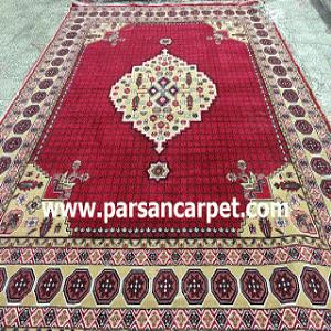 قیمت عمده فرش قرمز لاکی کاشان