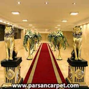 خرید فرش قرمز تشریفاتی هتلی کاشان