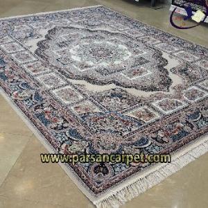 فرش طرح حوض نقره 1000 شانه کاشان