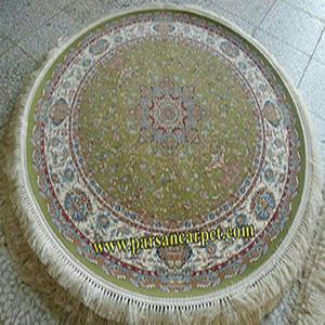 فرش ماشینی سبز رنگ