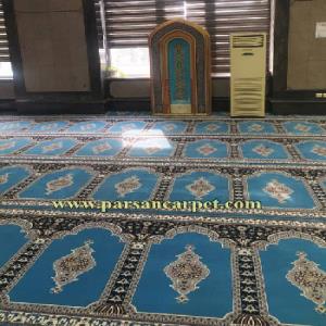 فروش مستقیم فرش سجاده ای مسجد بدون واسطه از کارخانه کاشان