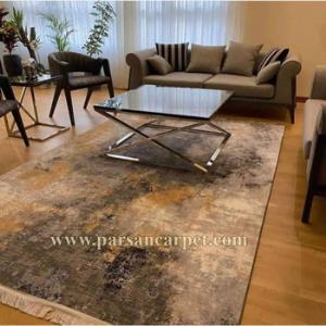 فرش مدرن طوسی | فرش پتینه وینتیج | فرش فانتزی لایت