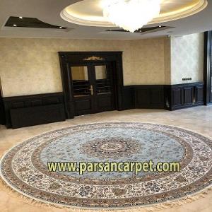 خرید فرش دایره ای و گرد 1200 شانه