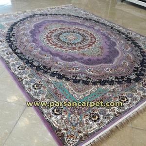 فرش 1200 شانه گل برجسته هایبالک کاشان