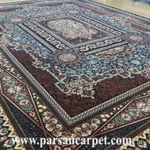 خرید آنلاین فرش 1200 شانه طرح گلدانی