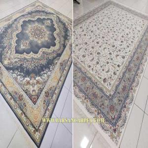 جدیدترین مدل فرش 1200 شانه کاشان | فروش آنلاین فرش 1200 شانه گل برجسته