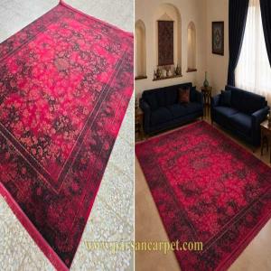 خرید فرش 700 شانه ارزان نخ ورژن | طرح‌های جدید کاشان