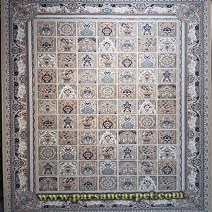 قیمت فرش 1200 شانه ماشینی کاشان