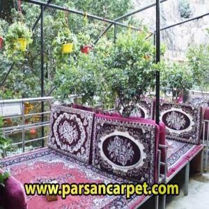 پخش مستقیم پشتی فرش سفره خانه