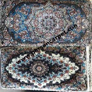 خرید عمده پشتی فرش ماشینی کاشان