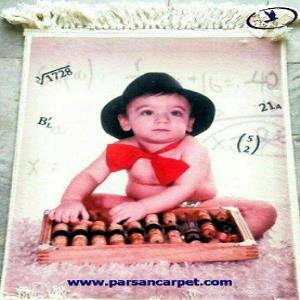 قیمت عمده تابلو فرش سفید ساده باف