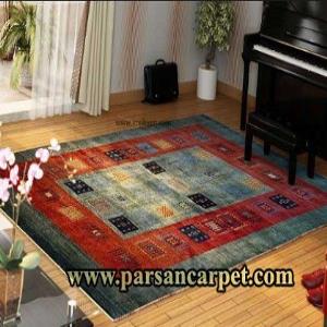 گلیم فرش و گبه سنتی ماشینی کاشان