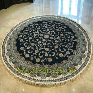 خرید آنلاین فرش گرد سایز بزرگ کاشان