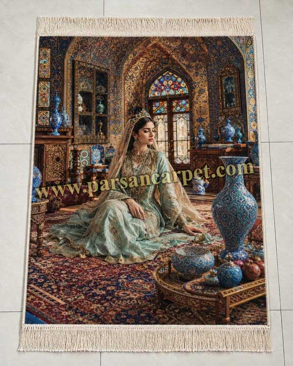 تبدیل عکس به تابلو فرش چاپی 1200 شانه