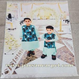 کارگاه تابلو فرش چاپی عکس شخصی کاشان کد 457