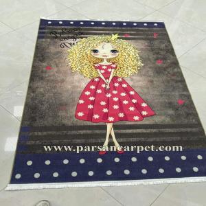 فرش عروسکی سفارشی دخترانه کلاریس