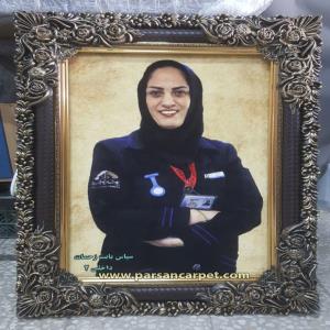 سفارش آنلاین تابلو فرش عکس خودتان در تبریز کد 722