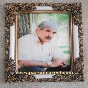 کارگاه تولید تابلو فرش عکس چهره هدیه ای کد 177