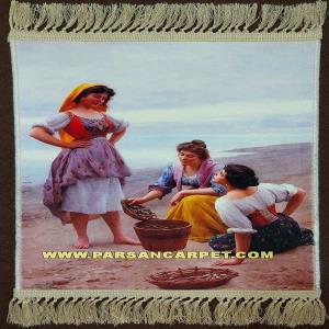فروش و پخش تابلو فرش عمومی فرانسوی و منظره