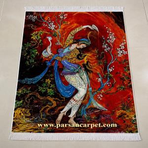 سفارش خرید تابلو فرش طرح مینیاتور کد 51