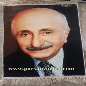 خرید اینترنتی تابلو فرش چهره سفارشی از کاشان کد 452