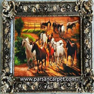 تابلو فرش چاپی طرح منظره کد 215