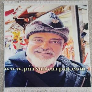 سفارش تابلو فرش چهره ارزان در اصفهان کد 467