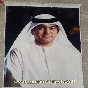 سفارش خرید اینترنتی تابلو فرش عکس شخصی چهره کد 346