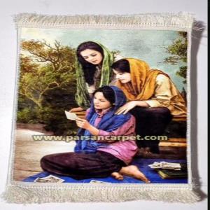 تولید تابلو فرش عکس شخصی در کاشان کد 718