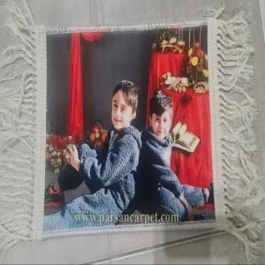 قیمت تابلو فرش چاپی عکس شخصی در مشهد کد 134