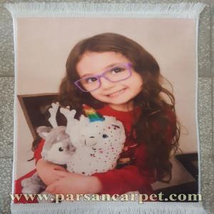 بهترین قیمت تابلو فرش عکس چهره شخصی شما کد 473