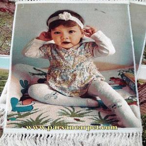 تبدیل عکس به تابلو فرش بافتی چهره کد 108- تابلو فرش چهره شما