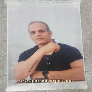 سفارش تابلو فرش عکس خودتان با قیمت تولیدی کد 553