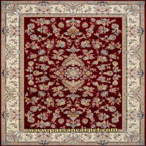 فرش ماشینی 1200 شانه طرح پارسا لاکی با کیفیت صادراتی اصل
