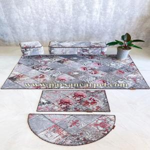 خرید فرش 1200 شانه چهل تیکه و ست نیمکت