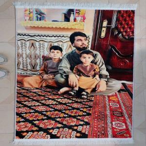تولید سفارشی تابلو فرش چاپی عکس هدیه برای افغانستان
