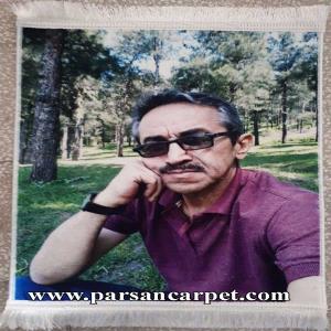 سایت سفارش تابلو فرش عکس شخصی در کاشان کد 392