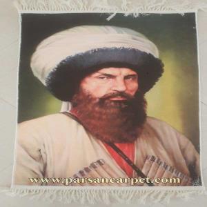 قیمت تابلو فرش چهره چاپی | تولید سفارشی با بهترین کیفیت در کاشان