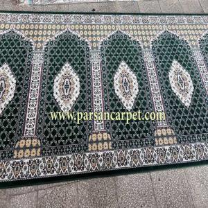 فرش مسجدی 700 شانه طرح ربیع | فرش محرابی اکریلیک