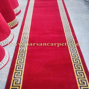 قیمت کناره فرش تشریفاتی قرمز حاشیه ورساچه کد 213